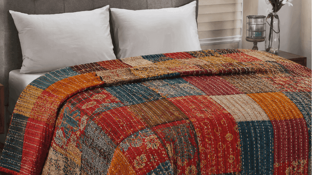 kantha quilt